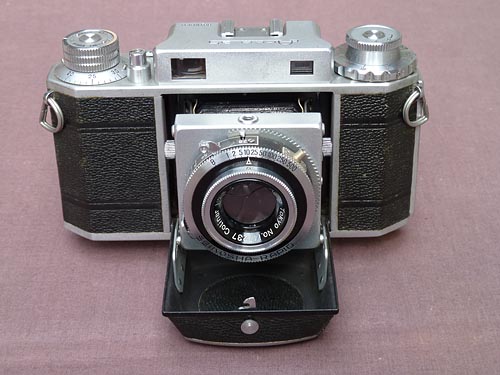 国産蛇腹カメラ　Arco35 フード・ファインダー・フィルター(珍品)付
